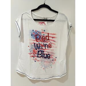 High Fifth Women’s 2XGraphic Tee Casual Short Sleeve Top